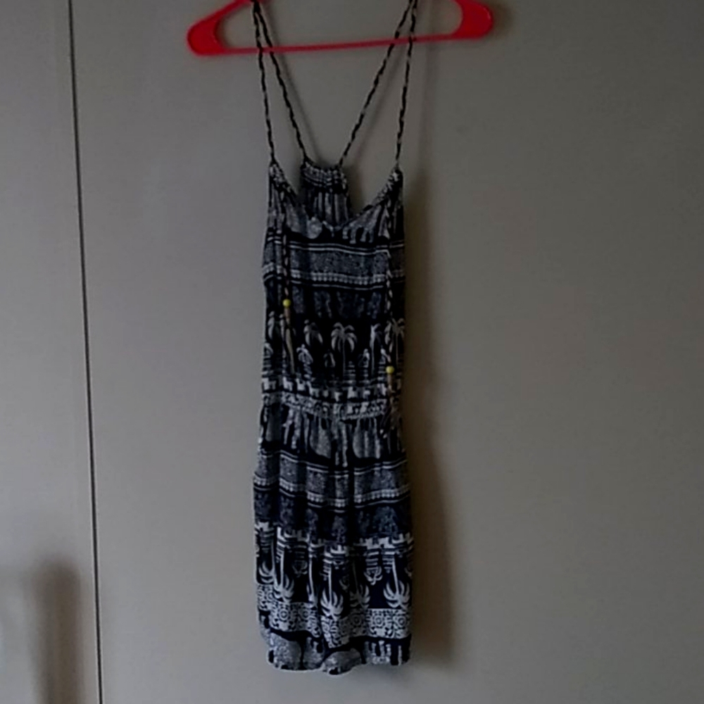 A Navy romper